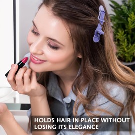 10 Pcs Crocodile Hair Clips Barrettes,Professional Styling Hair Clips,Non-slip Wide Teeth Hair Styling Clips,Alligator Clips Hair Clip for Styling for Styling Sectioning