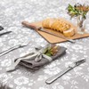 Dehaus® Wipe Clean Table Cloth - M Grey Floral Bloom