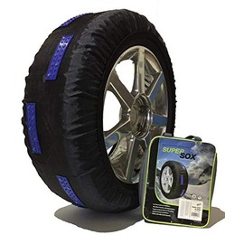 SCC S50 SuperSox Tire Traction with Reinforced Studded Urethane Pads, Set of 2