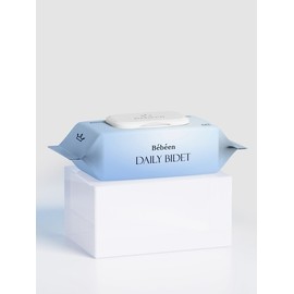 Bebeang 60gsm daily bidet wet wipes cap type 60 sheets 10 packs / 베베앙 60gsm 데일리 비데 물티슈 캡형 60매 10팩