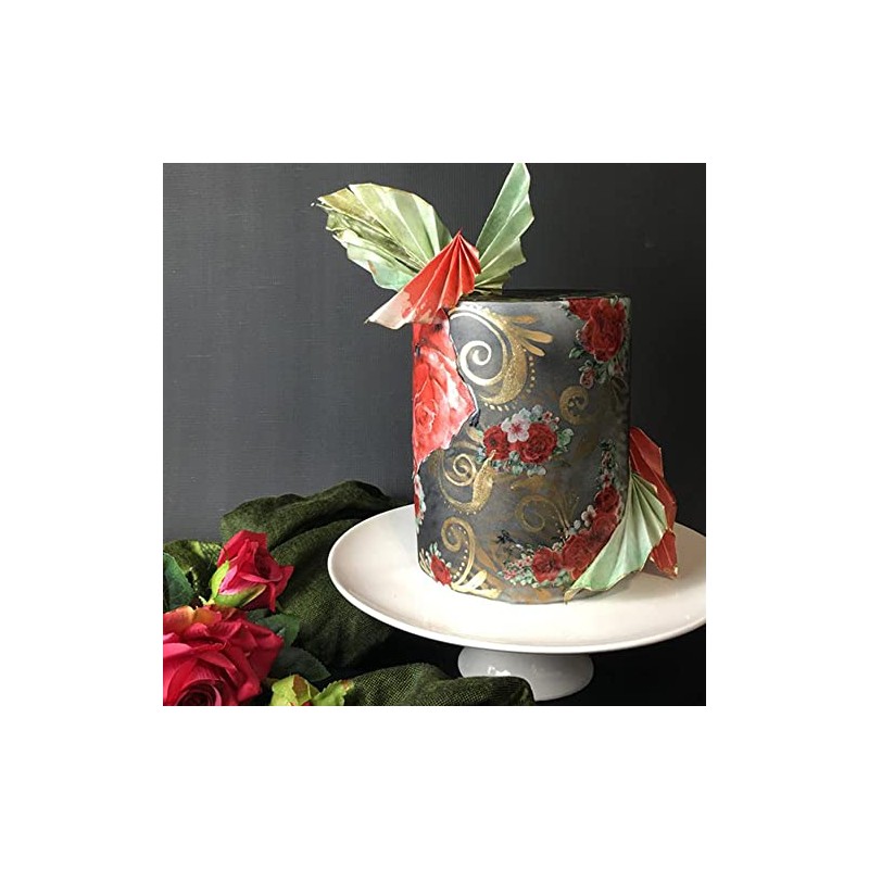 Crystal Candy Flower-Bouquet Wafer Papers