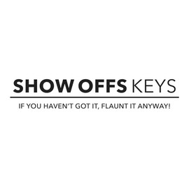 IF Show Offs Keys - Dog House - Keyring, red