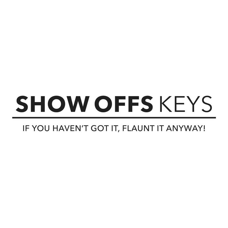 IF Show Offs Keys - Dog House - Keyring, red