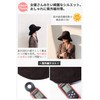 UV Protection Hat, Wide Brim, Small Face Effect, Velcro Adjustment,