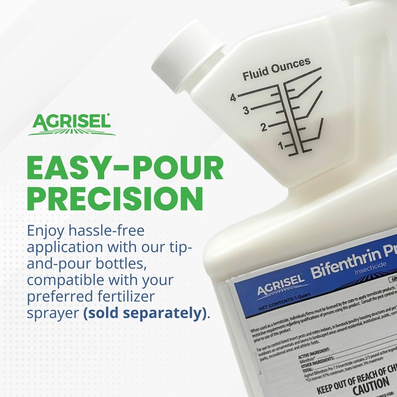Agrisel Bifenthrin Pro 7.9, Insect Control, Safe for Plants &