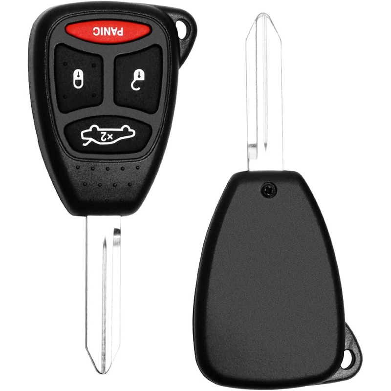 Silicone Key Cover Fit 2004-2018 Jeep Dodge Chrysler Car Key