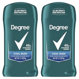 Degree Men Original Protection Antiperspirant Deodorant, Cool Rush, 2.7 oz, 2-Pack