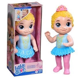 Baby Alive, Princesa Bailarina, Muñeca bebé de Pelo Rubio, Juguete para niños y niñas, Ideal para Regalo de cumpleaños, 26 centímetros, +3 años