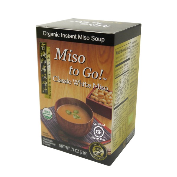 Japan Gold Miso to Go! - Classic White Miso, 0.74 Ounce