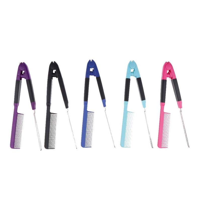 Perfeclan Folding Set Hair Comb Straight Hair Styling Comb Hair