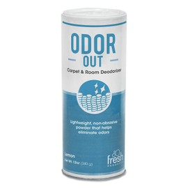 Fresh Products Odor-Out Rug/Room Deodorant, Lemon, 12 oz. Shaker Can, 12/Box (FRS121400LE)