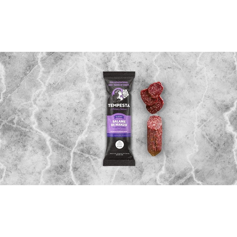 Tempesta SALAME DI MANZO (Premium Wagyu Beef Salami, Artisan Salami,