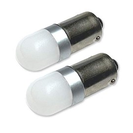 #1813, 1816 Miniature Bayonet Bulb LED Replacement | 12/14-Volt | Ba9s Base | Bulb Shape: T10 and T3 1/4 | Replaces Bulb Numbers: 1813 1815 1816 1893 1898 756 and Others (2-Pack; Blue)