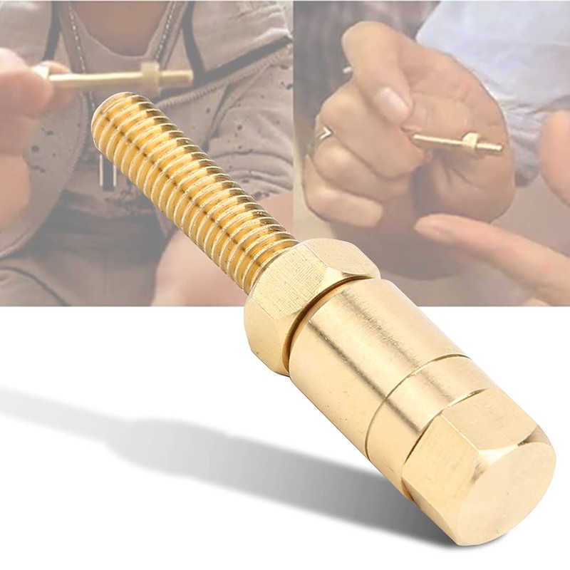 SPYMINNPOO Magic Props Screw, Magic Trick Nut Props Auto Rotation