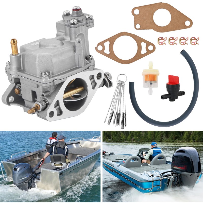Kipa Carburetor Assembly kit For Yamaha 4-Stroke 15hp F15 Electric
