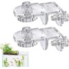 2 Pcs Fish Tank top Cover lid Support Holder Clip,