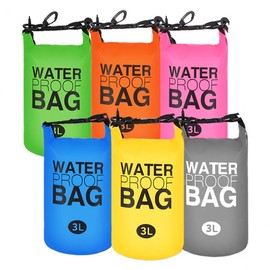 Waterproof Dry Bag for Swimming, Camping & Water Activities Bag Pattern/B009 Gray 5L