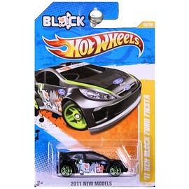 2011 Hot Wheels '11 Ken Block Ford Fiesta Black #40/244