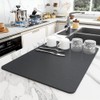 Drying Mat, Diatomaceous Earth, Quick-drying Absorbent Mat, Dish Drying Mat,