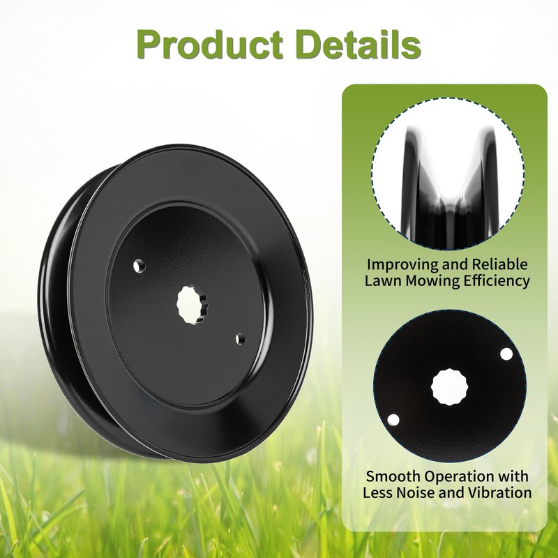 603988 Spindle Drive Pulley for 42" / 52" Deck Compatible