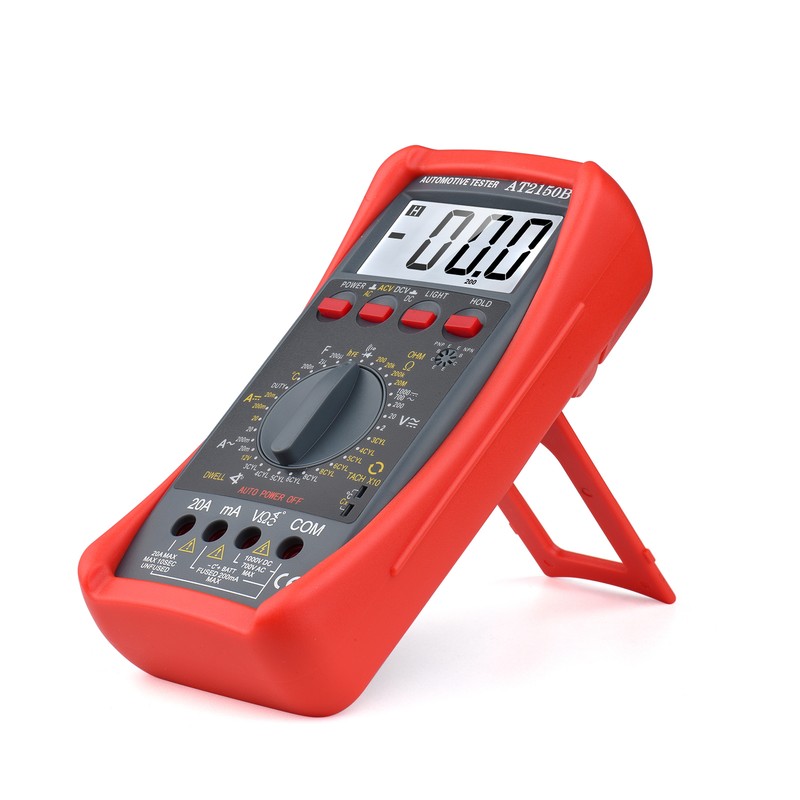 Multimeter Tester Portable High Accuracy Maximum 1999 Counts Automotive Multimeter