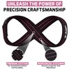 AQF Figure 8 Lifting Straps, Anti Slip Gym Wrist Supports