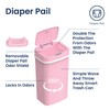 NINESTARS NPT-16-1PK Automatic Touchless Motion Sensor Diaper Disposal Trash Can