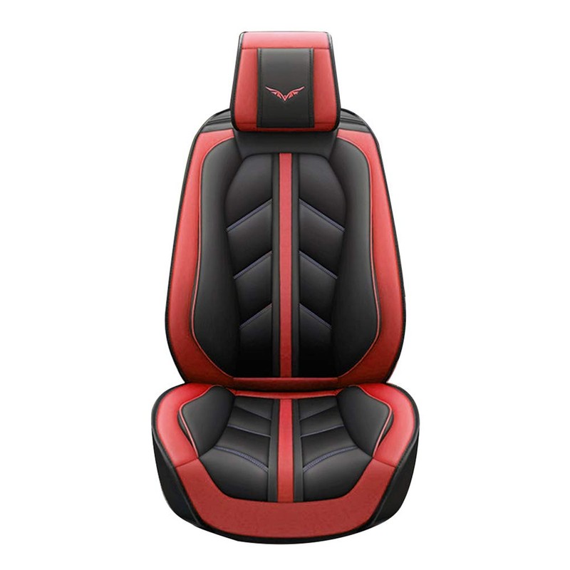 otoez Leather Car Seat Covers Full Set, Full Coverage Seat