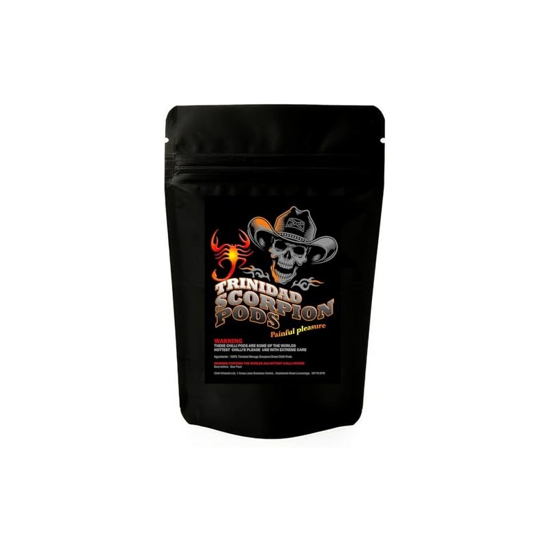 Moruga Scorpion Chilli Pods Whole 10g