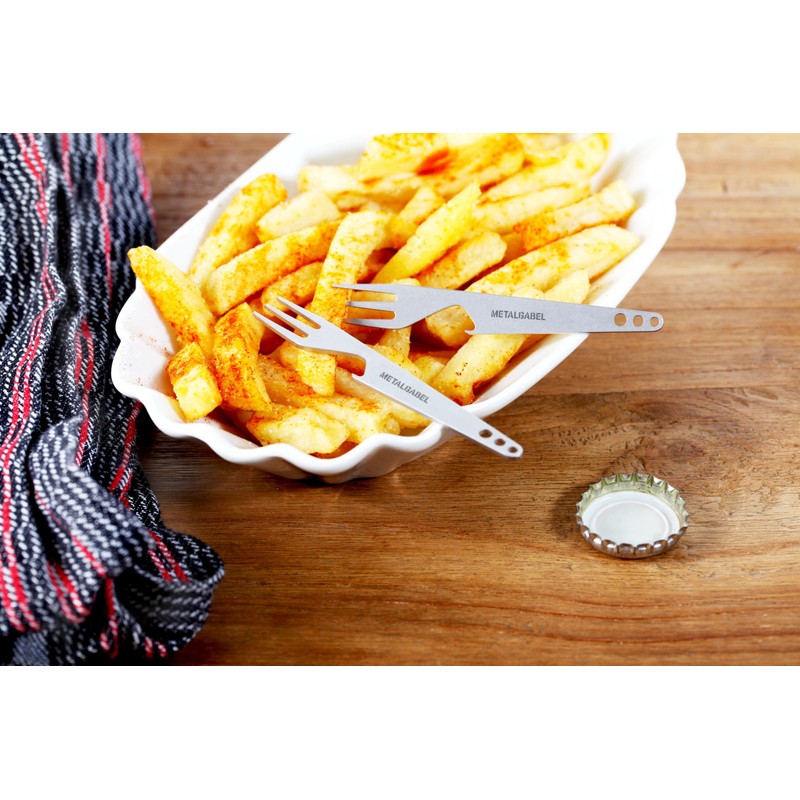 Multi Metal Fork, Stainless Steel Chip Fork, The All-Purpose Fork