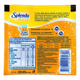 Concentrado En Polvo Splenda Maracuyá 7g