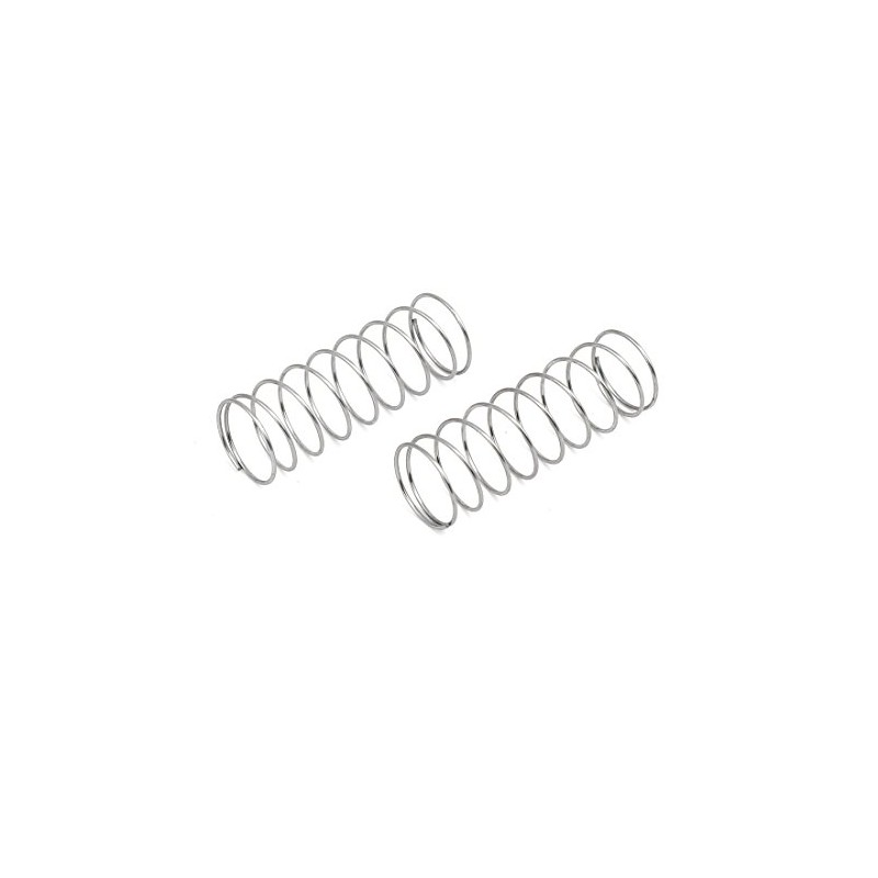 sourcingmap 0.6mmx12mmx35mm 304 Stainless Steel Compression Springs Silver Tone 10pcs