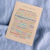 Deine Wörter Postcard Set – 5 Postcards with Beautiful Words,