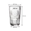 Bormioli Rocco Romantic Set Of 6 Tumbler Glasses, 11.5 Oz.