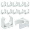 Seimneire U-Shaped PVC Water Pipe Buckles Clamps, 3/4" (20mm) Plastics