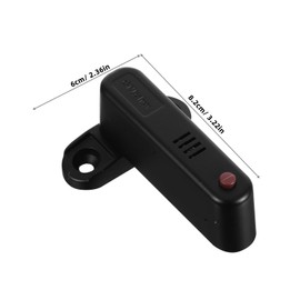 Mipcase Door Stopper with Alarm Portable Theft Security Lock for Home Hotel and Apartment Protection Easy Setup Versatile Fit for Pets Safety