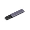 Netac M.2 NVMe/SATA External Enclosure, USB3.1, Aluminum, 10Gbps, USB C