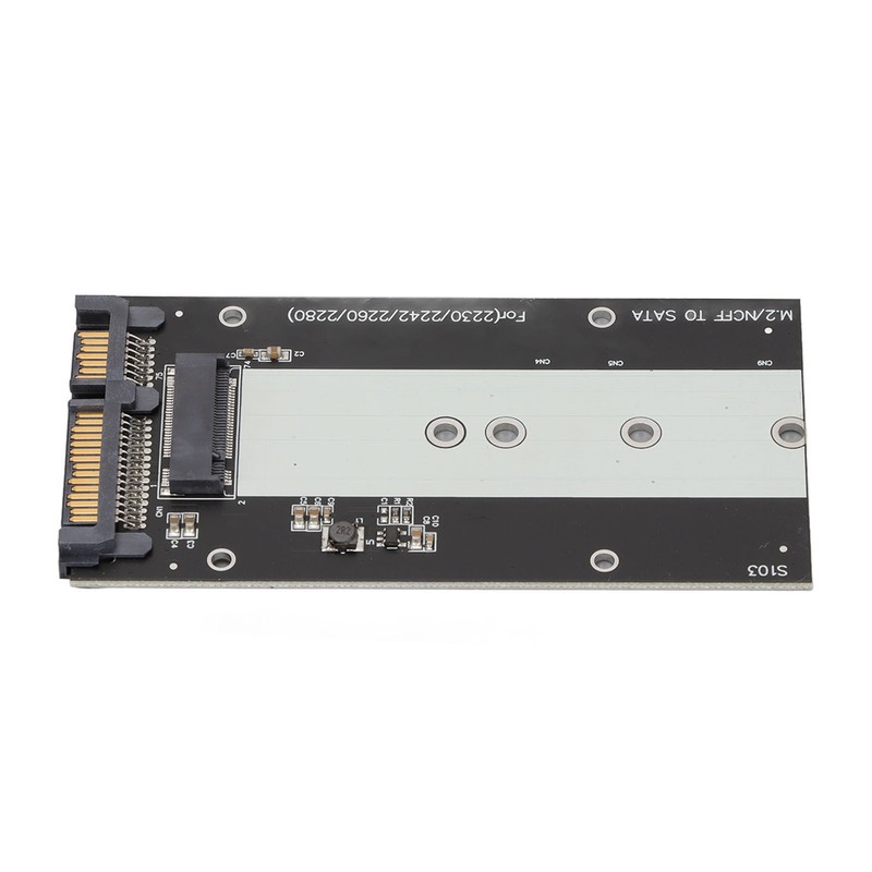 NGFF M.2 to SATA3.0 SSD Enclosure 6Gbps High Heat Dissipation