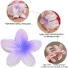 7 PCS Hawaiian Plumeria Hair Clips Tropical Flower Hairpin Cute
