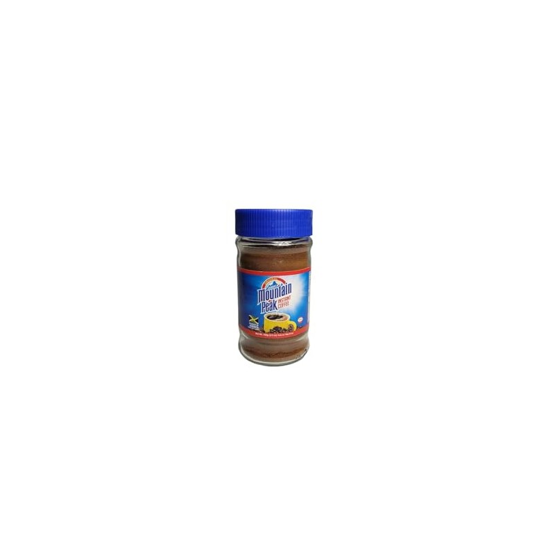 Mountain Peak Instant Coffee – Bold and Smooth Jamaican Blend
