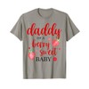 Daddy Of A Berry Sweet One Strawberry Baby First Birthday