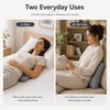 Lumbar Support Pillow for Sleeping – Memory Foam Waist Cushion