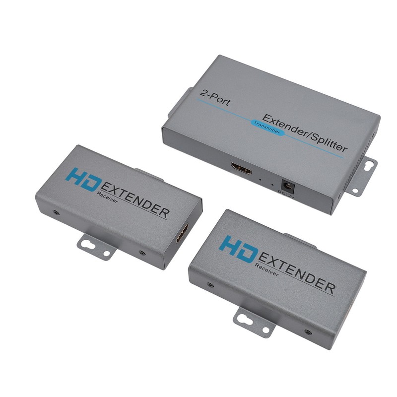 HD Multimedia Interface Extender Splitter 1x2 1080P 60Hz Extending 164ft