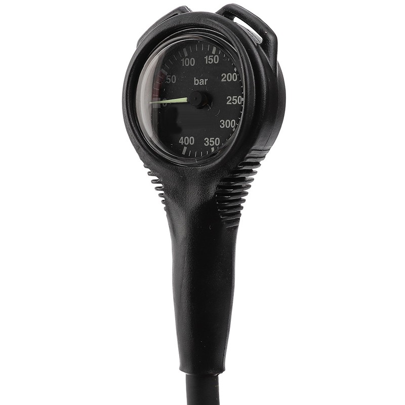 Professional Luminous Submersible Scuba Diving Pressure Gauge 400 Bar Console