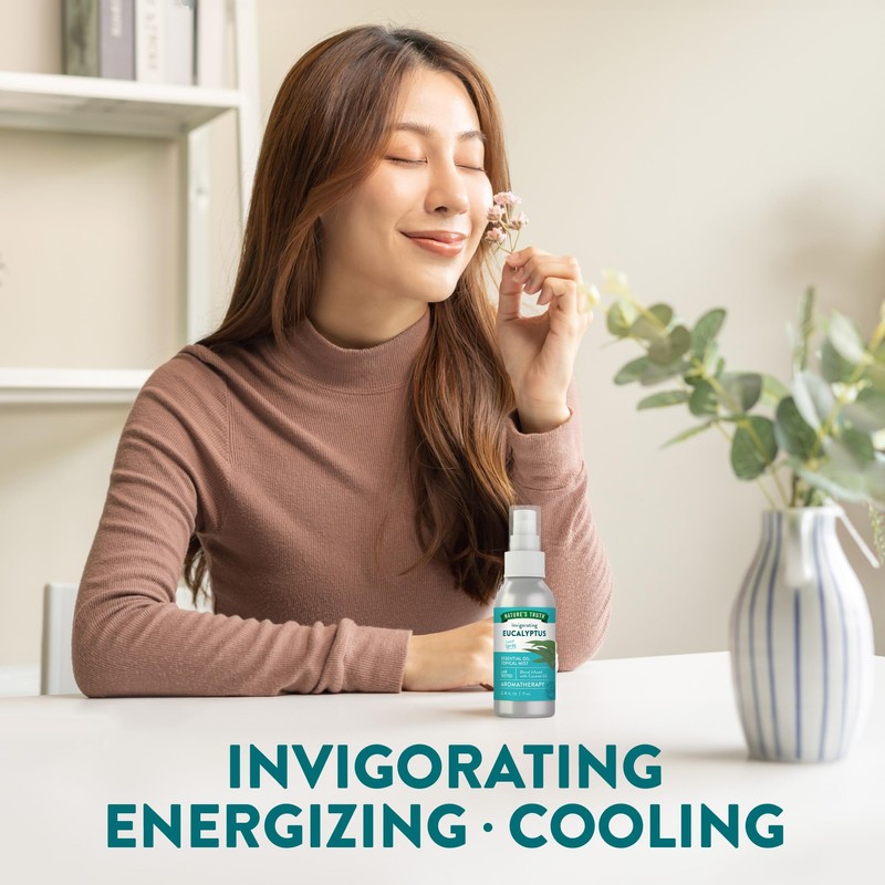 Nature's Truth Eucalyptus Mist Spray 2.4 fl oz | Pure