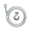 Galvanized Steel Winch Cable 1/4", 7x19 Flexible Construction, 50 Ft