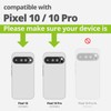 Carveit Wood Case for Pixel 10, (The Haloed Crow) Blackwood