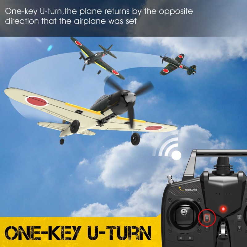 VOLANTEX US VOLANTEX 2.4G 4CH WWII A6M Zero Fighter RC