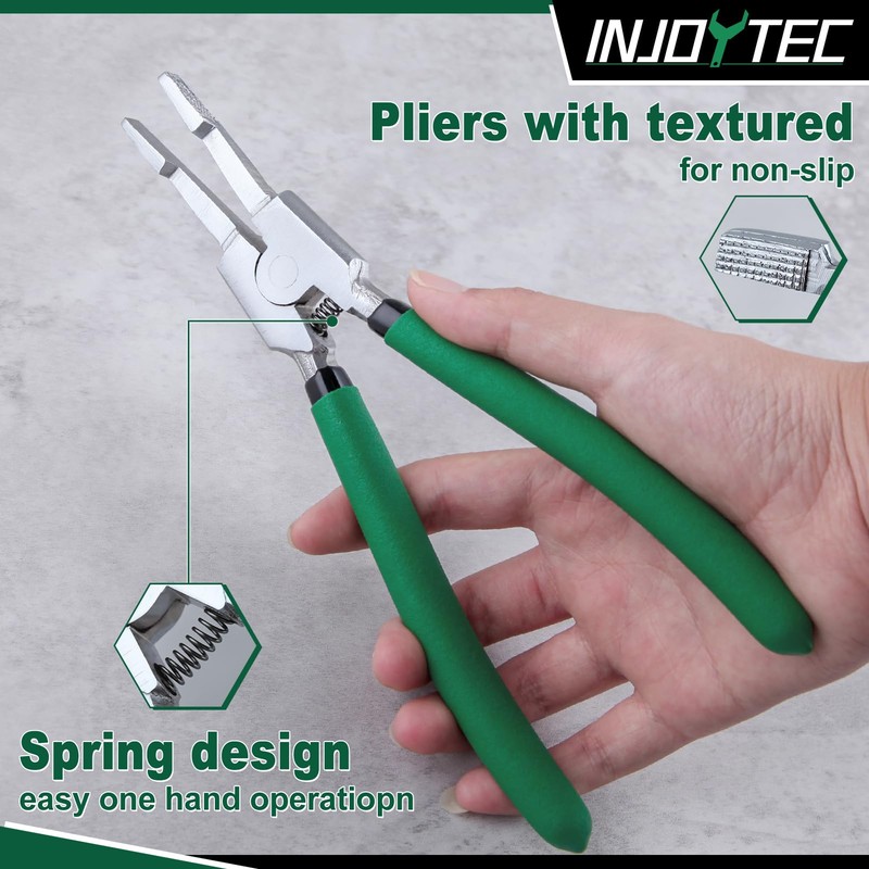 INJOYTEC Snap Ring Pliers, Locking Ring Pliers, Tip Straight Snap