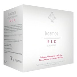 Kosmos Red By Kromasol 24 practisobres, sabor ponche de frutas, Antioxidante.